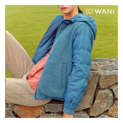 SJ.WANI 뉴 폭스 메리노울 니트 헝가리구스다운 667559
