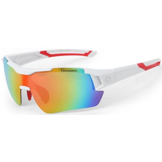 오클랜즈 S30 (화이트레드프레임 레드밀러편광)