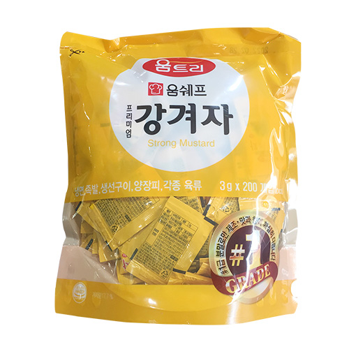 움트리 향신료 조제품 겨자소스 음식재료 200입X1EA