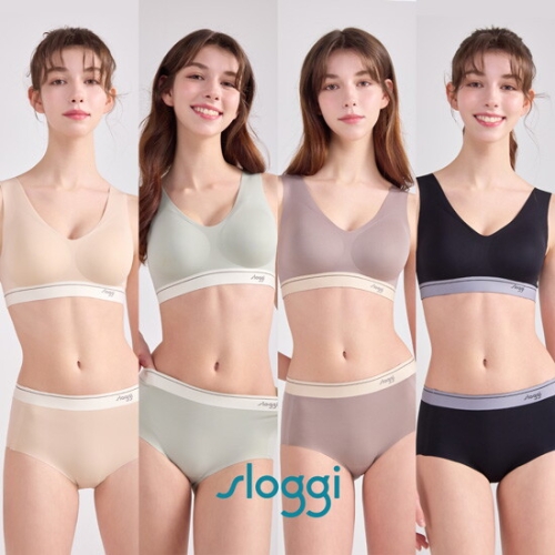 슬로기 투톤 보정 브라팬티 4세트_이미지