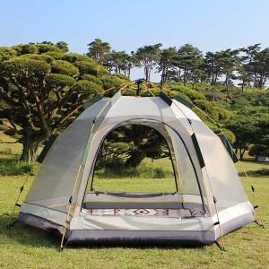 칼루스 원터치 올메쉬 텐트 육각텐트 8P