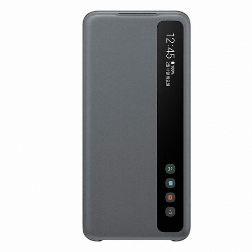 삼성전자 갤럭시S20 스마트 클리어 뷰 커버 케이스 EF-ZG980_이미지