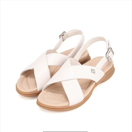 바바라 생고무창 쿠션 좋은 여성샌들 BBI351IV_이미지