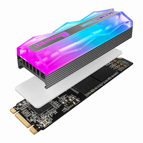 JONSBO JELLY M.2 SSD HEATSINK AUTO RGB_이미지