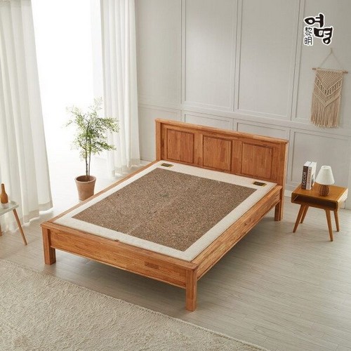 여명가구 여명흙침대 더참죽2 돌침대 Q (홍맥반석)