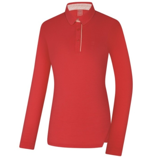  콜핑 옆트임 하이쿨 원단 카라 티셔츠 KVT0483W