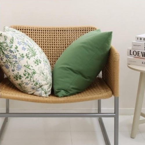 크롬 에메랄드 가든 쿠션커버 50x50_이미지