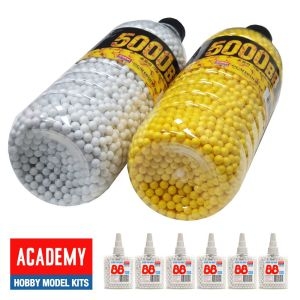 아카데미과학 비비탄 6mm 5000발 PET병 BB탄알