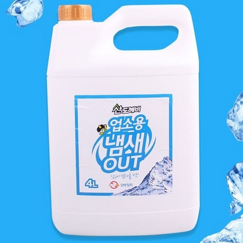 산도깨비 업소용 냄새OUT 담배냄새탈취 4L (1개)