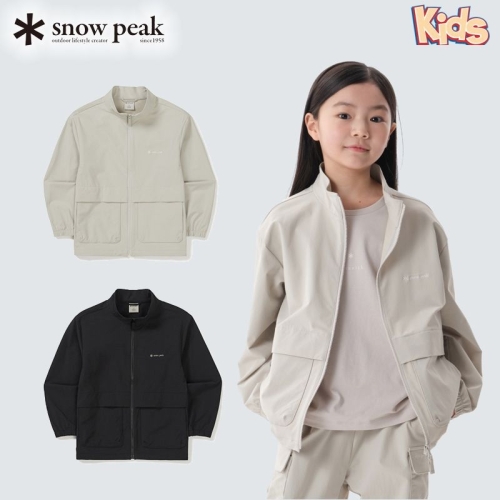 키즈 라고 에어 스탠드넥 바람막이 S25SKTWB80 BK LE