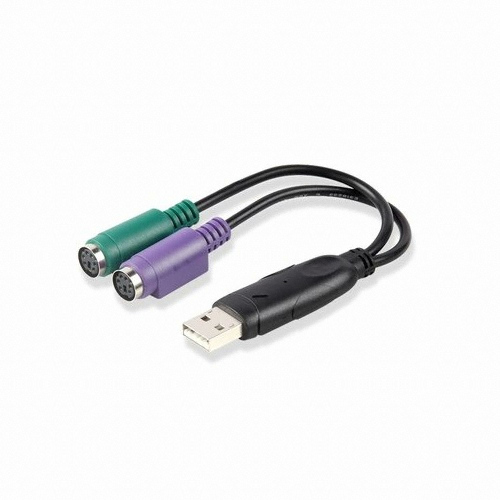 리버네트워크 NEXI USB 2.0 Type A to PS2 젠더 (NX-PS2)
