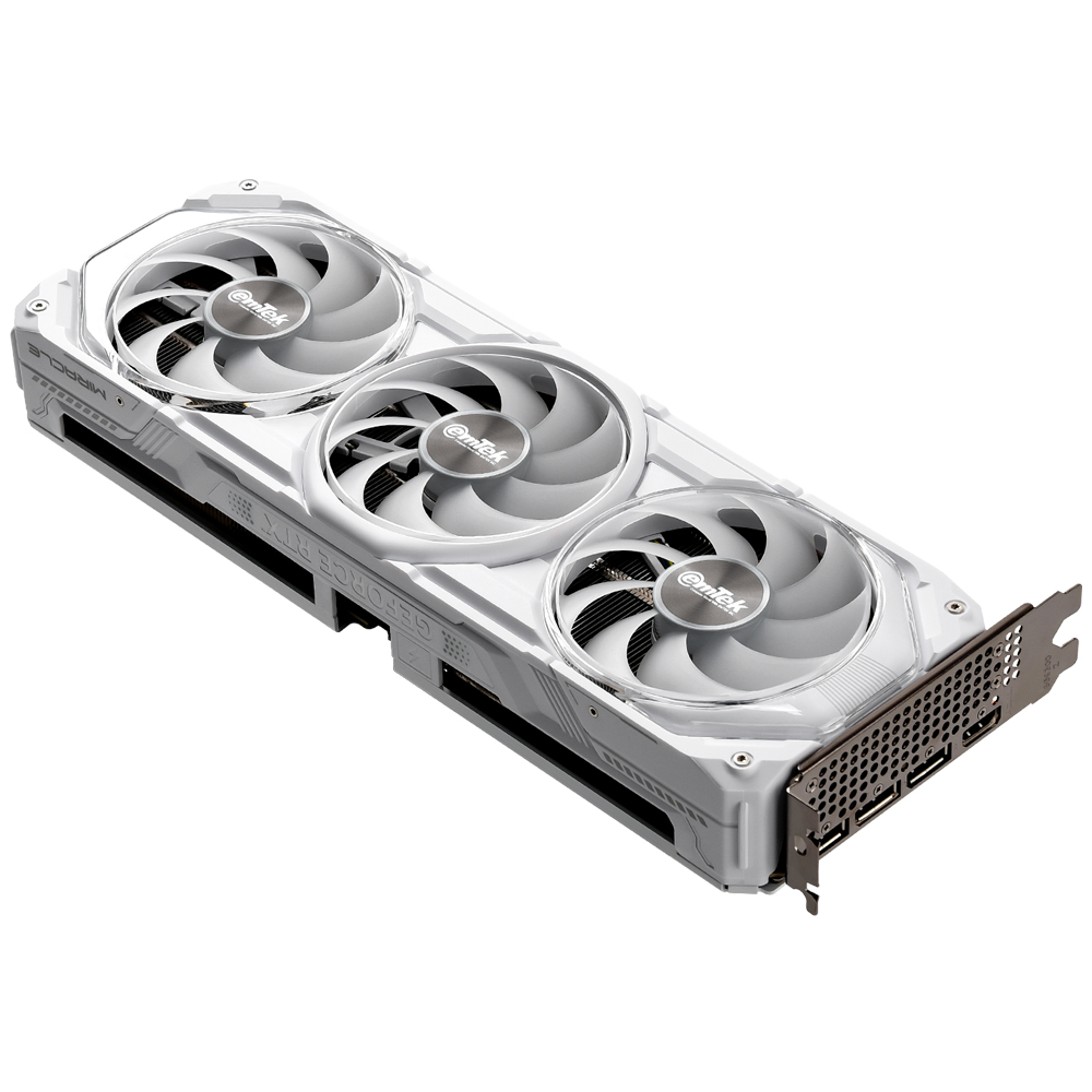 �̿��� ������ RTX 5070 MIRACLE WHITE D7 12GB