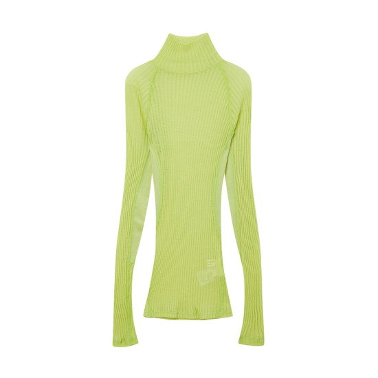 BEAUTIFUL PEOPLE 단색 울 긴팔티셔츠 CWTS3F908Y2