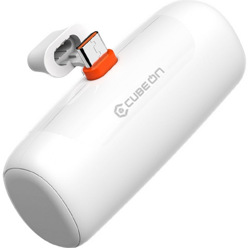 정인일렉텍 큐브온 PD 20W 도킹형 보조배터리 SPE-B2PA5PD20WCP 4900mAh_이미지