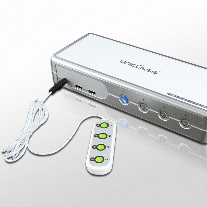 4:1 DVI/USB KVM 스위치(AD-EP04A)