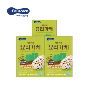 베베쿡 처음먹는 요리가케 콩고기와 다시마 28g (3개)_이미지