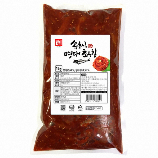 한성기업 속초식 명태초무침 1kg (1개)_이미지