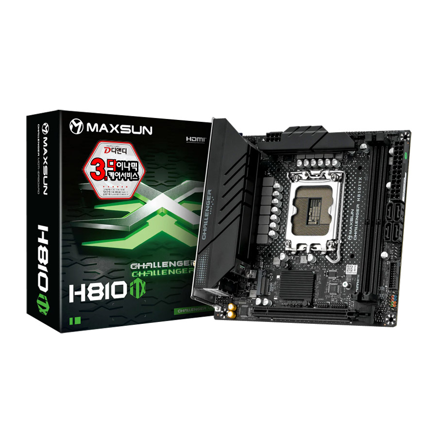 MAXSUN 챌린저 H810ITX WIFI 디앤디컴