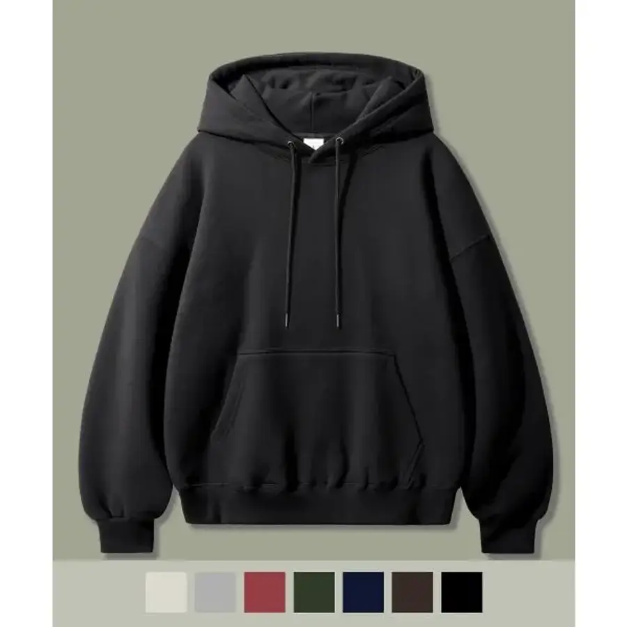 FP142 플로우 기모 후드 오트밀 KJHD1545 163038