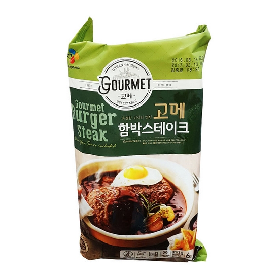 CJ제일제당 고메 함박스테이크 810g (1개)