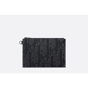 크리스찬디올 맥시 오블리크 자카드 A5 파우치 2컬러 2ESCA490YXL H27E