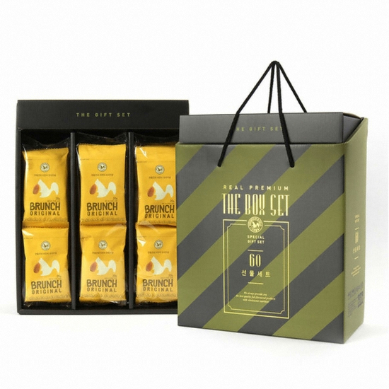산과들에 한줌견과 브런치 오리지널 20g 60개입 선물세트 (1개)_이미지