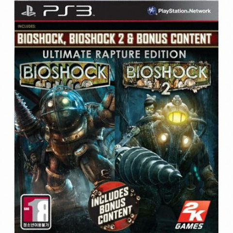 2K 게임즈 바이오쇼크 얼티메이트 랩쳐 에디션 PS3 (중고)