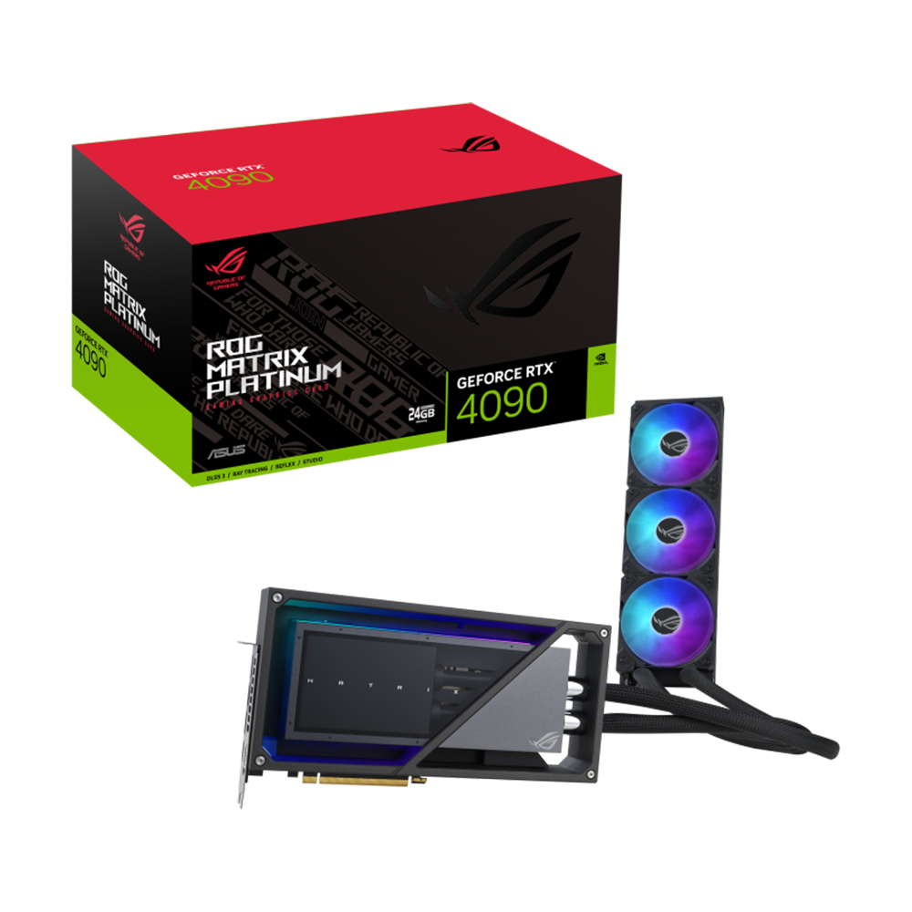 ASUS ROG MATRIX PLATINUM 지포스 RTX 4090 GAMING D6X 24GB 인텍앤컴퍼니_이미지