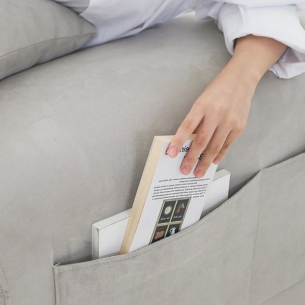 홈앤픽 퍼리든 뮤즈 패브릭 소파 2인용 (스툴포함)_이미지