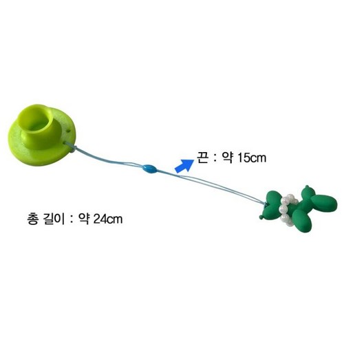 턴트골프 풍선강아지 파크골프티 (4개)_이미지