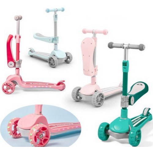 에스엠코프 아이팜 키즈휠 X2 유아 킥보드_이미지