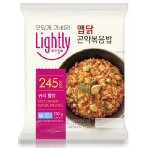 대상 청정원 라이틀리 맵닭 곤약 볶음밥 200g (6개)_이미지
