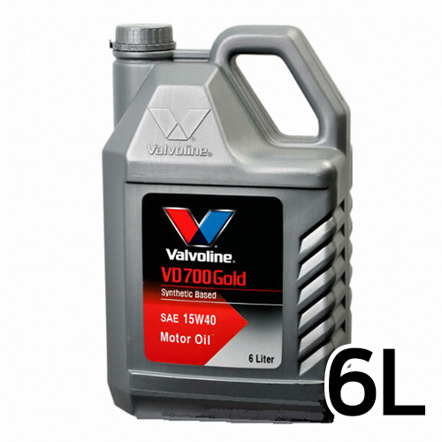 발보린 VD700 골드 15W40 6L_이미지