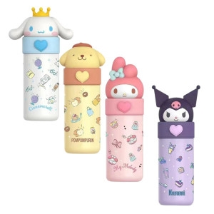 텀블러 보온병 보온 보냉 병 컵 시나모롤 마이멜로디 폼폼푸린 쿠로미 물통 350ml