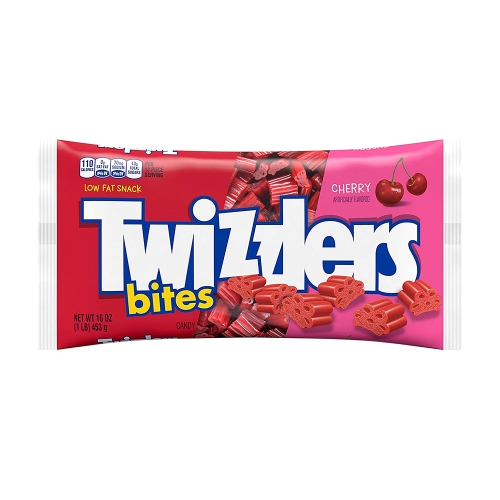 [�Ҹ�] Ʈ���� ���� ������ ĵ�� 453g 12�� ü�� TWIZZLERS Licorice Candy Bites, Cherry, 1..