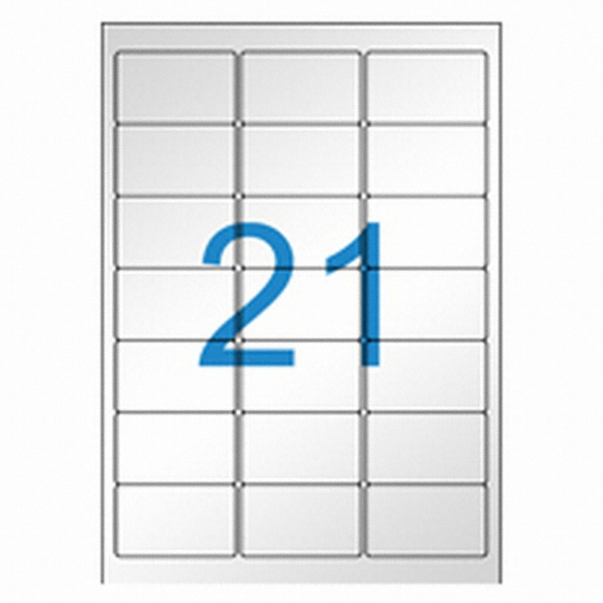 올바른라벨 흰색방수 라벨 AL021WP (25매)_이미지