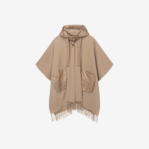 아쿠아스큐텀 MADE IN ITALY 울 100 케이프 판초 4518236