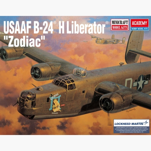 아카데미과학 1/72 미육군항공대 B-24H 리버레이터 조디악