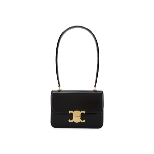 틴 가란스 백 페이턴트 카프스킨 블랙 118053FYE-38NO