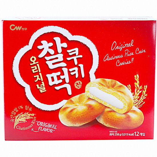 찰떡쿠키 오리지널 12개입 258g