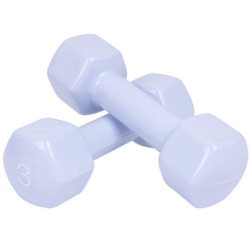 아이워너 뷰티 육각 덤벨 세트 (3kg, 2개)_이미지