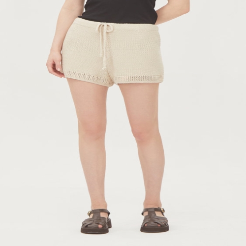 SISLEY 니트 숏 팬츠_101TM9002_이미지