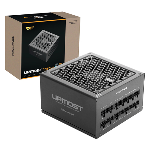 darkFlash UPMOST 1050W 80PLUS골드 풀모듈러 ATX3.0 블랙_이미지