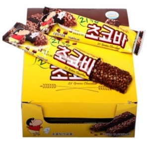 송림제과 짱구 21곡 초코바 15g (60개)