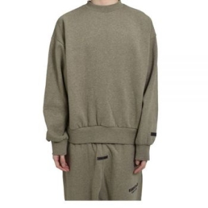 피어오브갓 FEAR OF GOD 에센셜 남성 기모 맨투맨 192AS252041F HOMESTEAD HEATHER_이미지