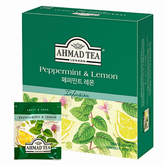 아마드티 페퍼민트 레몬 100티백