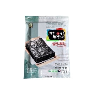 장흥무산김 유기 재래일반김 100매 1봉