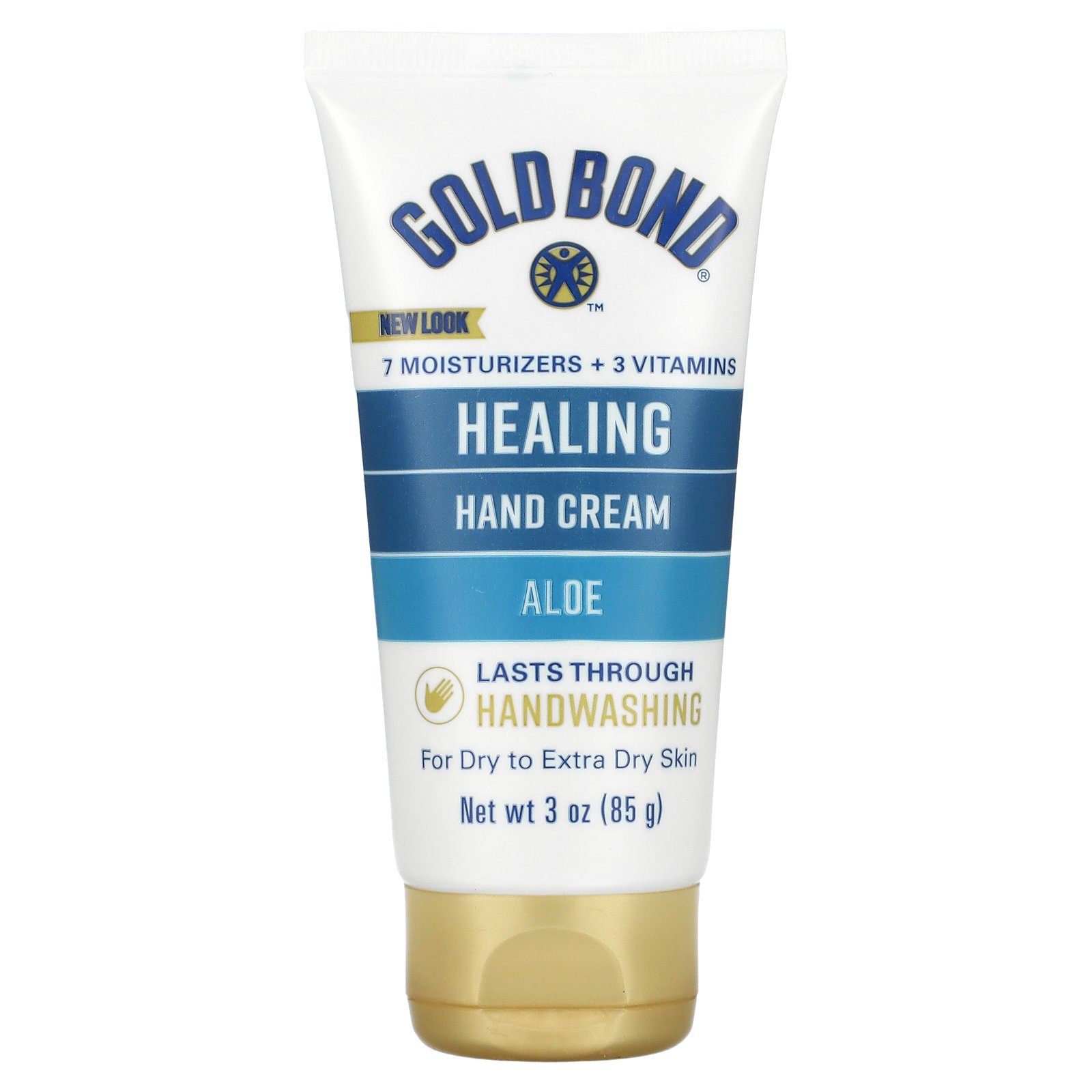 골드본드 힐링 핸드 크림 알로에 악건성 피부 85g (1개)_이미지