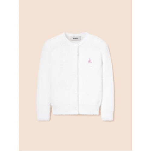 빈폴키즈 여아 날개사 구름 카디건 아이보리 BI4X5AG900_이미지