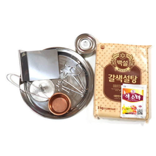 달고나뽑기용 고급형 국자 종합세트 9cm
